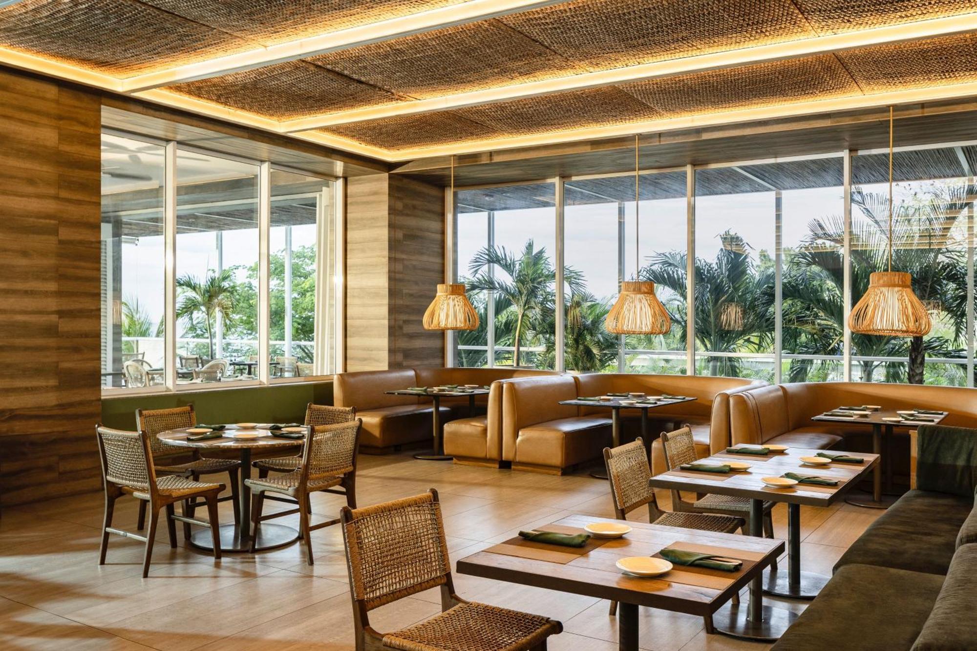 Santa Marta Marriott Resort Playa Dormida Exteriér fotografie The interior of the restaurant